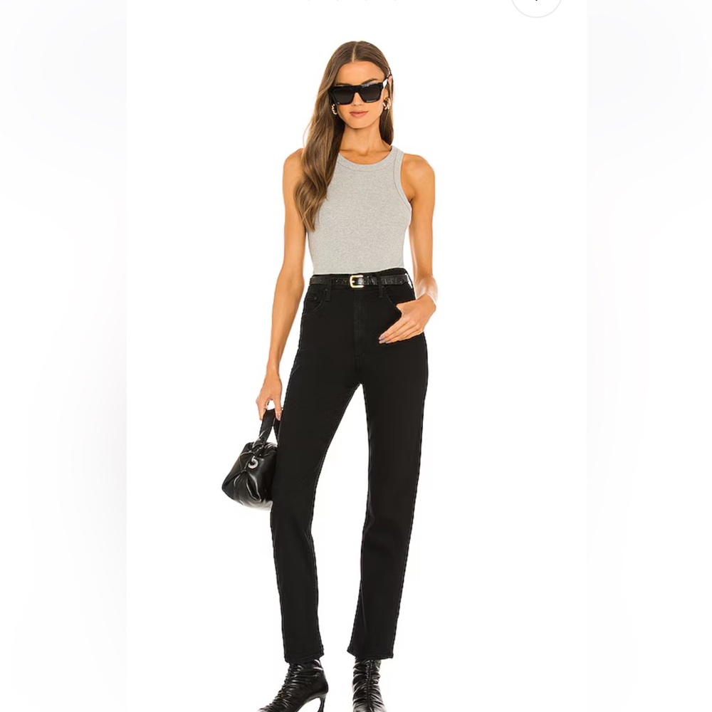 MOTHER- The High Waisted Rider Skimp Jeans in Not Guilty